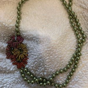 Heidi Daus Flower Necklace